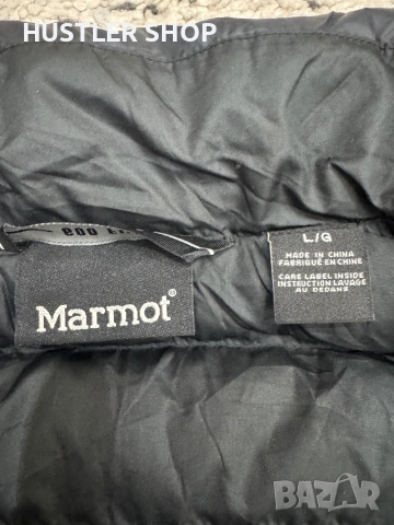 Мъжки пухен елек MARMOT. Размер L, снимка 5 - Якета - 53350201