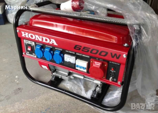 Агрегат Чисто Нов Генератор Honda 13,5hp Benzin, снимка 2 - Генератори - 52924034