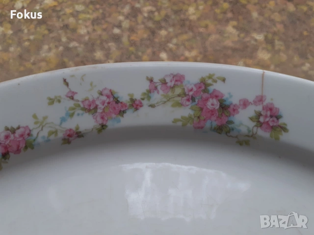 Порцеланово плато поднос MZ Austria порцелан, снимка 3 - Антикварни и старинни предмети - 53449184