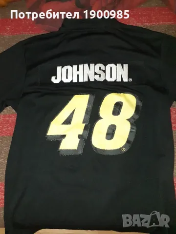 Ретро тениска Nascar Chase Authentics Johnson 48, снимка 2 - Антикварни и старинни предмети - 46916966