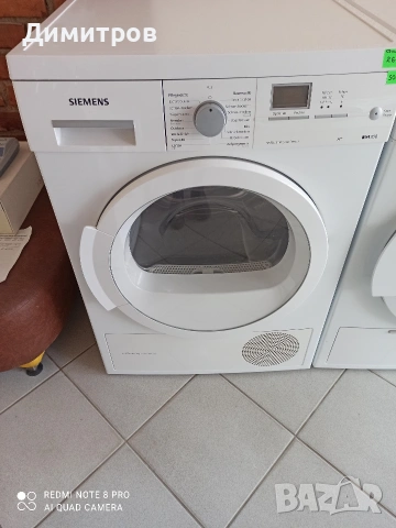 Продавам сушилня с термопомпа Сименс, снимка 2 - Сушилни - 53910539