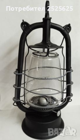 Стар германски газен фенер, снимка 1 - Лампи за таван - 46085129
