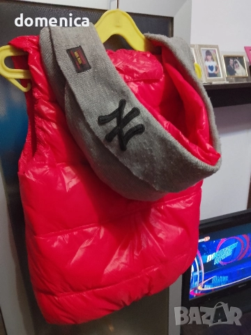 Дамски пухен елек, снимка 2 - Елеци - 52870768