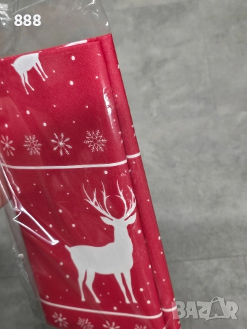 коледна покривка за маса, снимка 2 - Покривки за маси - 52808346