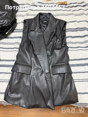 Черен елегантен елек