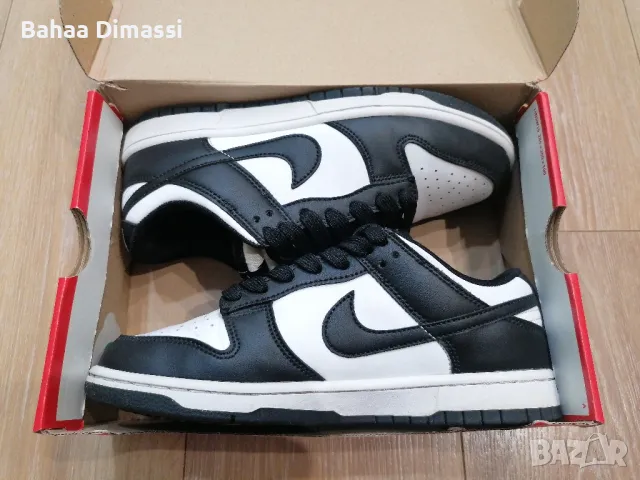 Nike dunk low panda оригинални , снимка 3 - Маратонки - 47706821