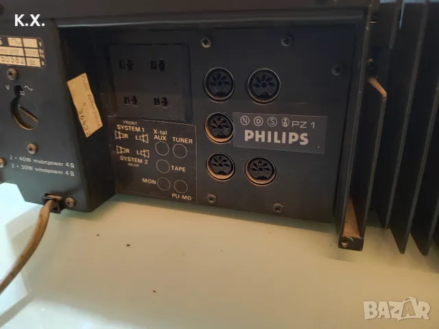 Усилвател Philips 521, снимка 7 - Ресийвъри, усилватели, смесителни пултове - 47717237