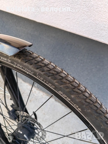 28" Victoria, L размер, трекинг велосипед, хидравлични спирачки, снимка 7 - Велосипеди - 53500079