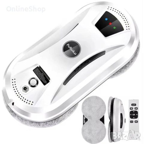 ПРОМО!!! Интелигентен робот за почистване на прозорци, снимка 3 - Други стоки за дома - 54012429