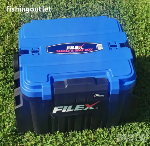 Рибарски куфар стол Fil Fishing TACKLE & SEAT BOX до 150кг товаримост, снимка 4 - Такъми - 50139222