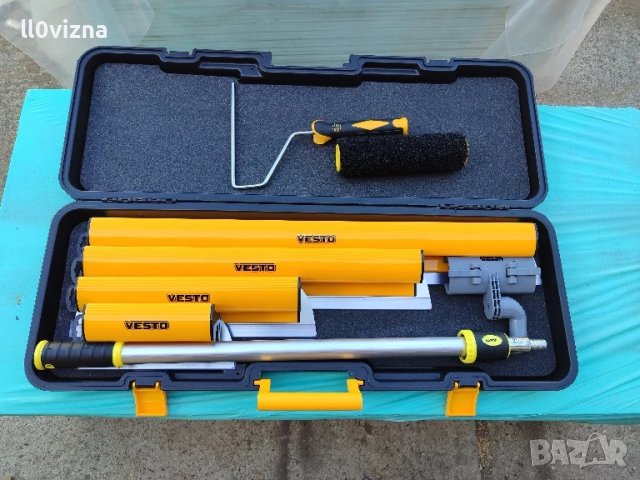 КУФАР С ИНСТРУМЕНТИ ЗА ШПАКЛОВАНЕ К-Т 8 ЧАСТИ, снимка 2 - Железария - 50976636