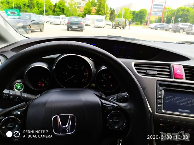 Honda Civic Tourer 2014 1.6i-dtec/120k.c. с регистрация!, снимка 9 - Автомобили и джипове - 45269958