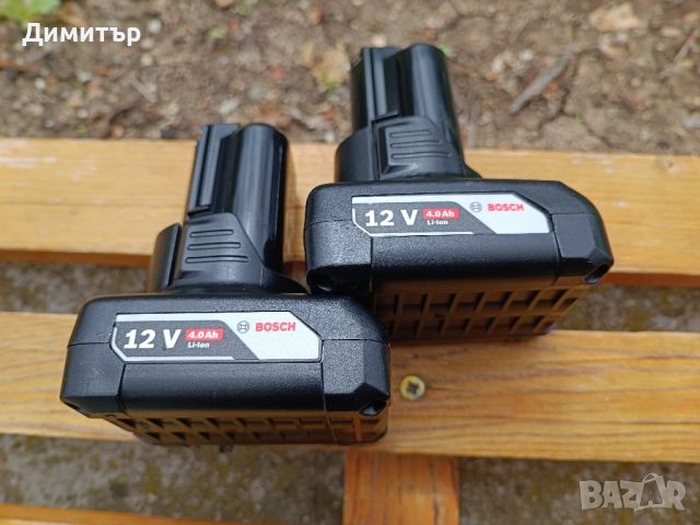 Батерия Bosch 12V 4.0 Ah, снимка 2 - Винтоверти - 45543990