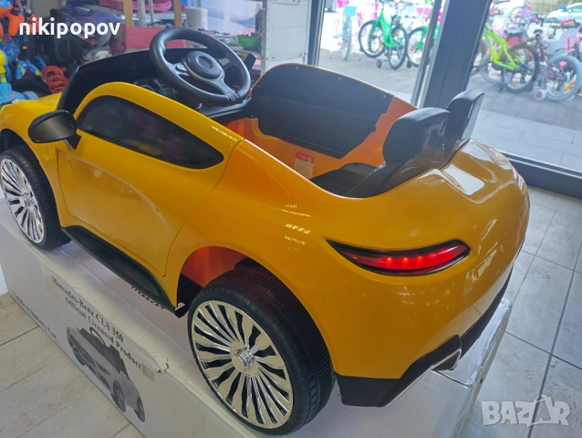 PORSCH Акумулаторна кола DAKOTA жълта, снимка 5 - Коли, камиони, мотори, писти - 53849149