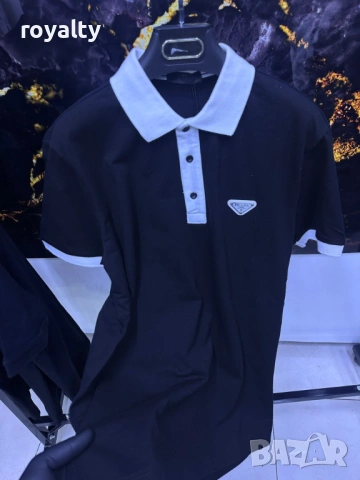 Prad🅰️ Нова Мъжка Черна Блуза Прад🅰️