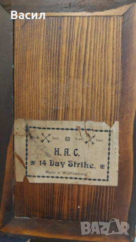 КАМИНЕН НАСТОЛЕН НЕМСКИ ЧАСОВНИК Н.А.С, снимка 5 - Антикварни и старинни предмети - 51974672