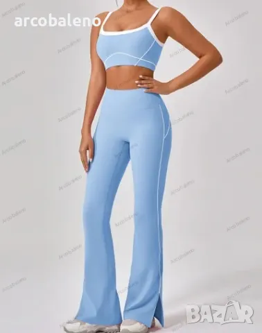 Дамски спортен комплект от две части, 5цвята , снимка 7 - Спортни екипи - 49491178