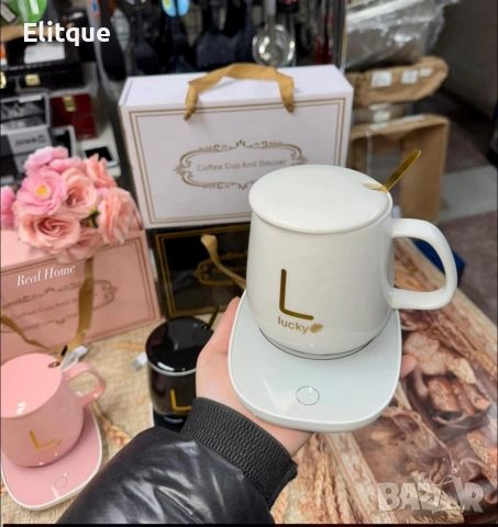 Комплект нагревател, чаша и капак за чаша , снимка 4 - Чаши - 52960711