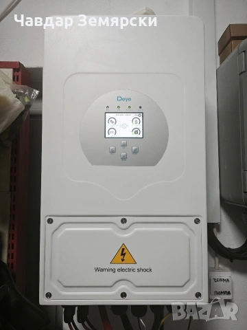 Продавам хибриден инвертор Deye 6 kw+wifi модул 