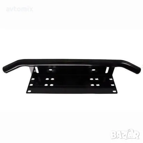 Универсална поставка за регистрационен номер, със стойка за LED бар и халогени, снимка 2 - Аксесоари и консумативи - 49904718