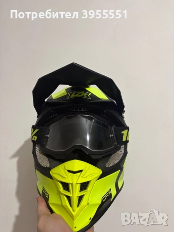 Кросова каска LZR, снимка 3 - Спортна екипировка - 53344923