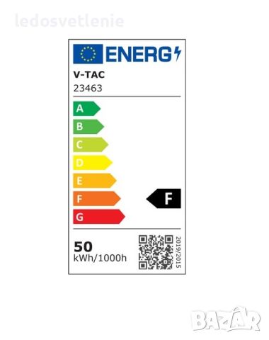 LED 50W-RGB + 6500k Прожектор V-tac IP65 контрол с дистанционно, снимка 12 - Прожектори - 37042899