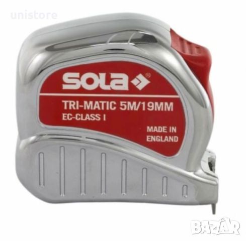 Ролетка Sola TM 5 TRI Matic, 5м, снимка 1 - Други машини и части - 46393148