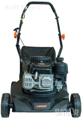 Бензинова косачка 1800W PREMIUM – 132cc, 4-тактов двигател, 41 см ширина, снимка 3 - Градинска техника - 51625384