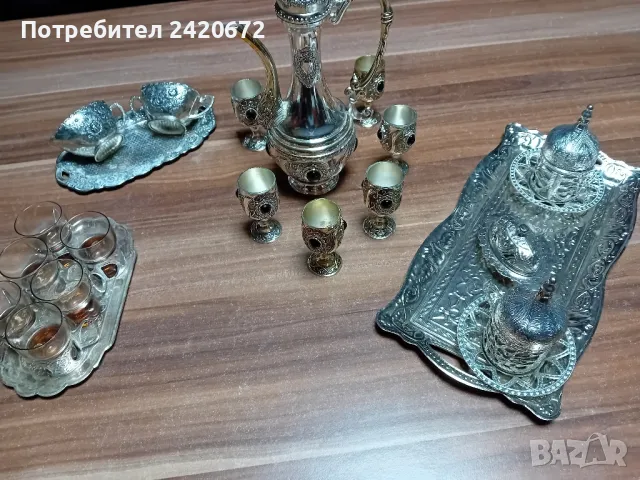 посребрени  сервизи, снимка 1 - Сервизи - 47083237