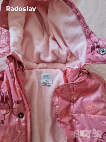 Бебешки ромпър/космонавт Boboli baby 3м/62 см, снимка 4 - Комплекти за бебе - 54075393