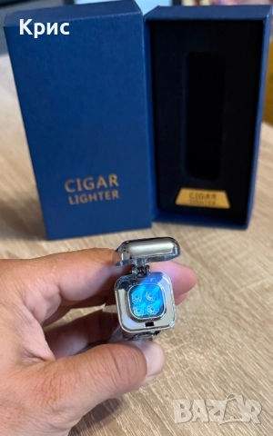 Газова ветроупорна метална запалка, подходяща за подарък., снимка 10 - Други - 51646703