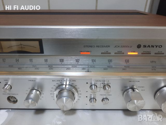 Sanyo JCX-2200LU, снимка 7 - Ресийвъри, усилватели, смесителни пултове - 40453008