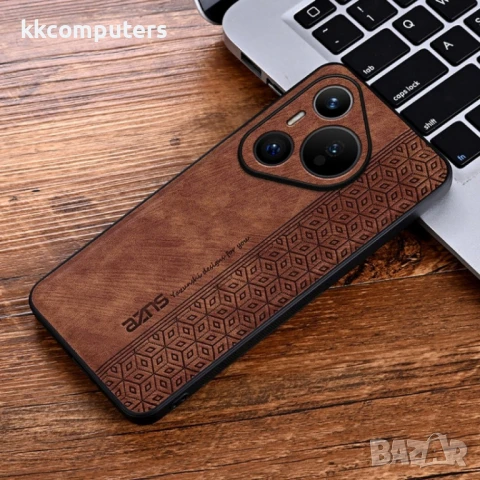 Huawei Pura 70 Pro / 70 Pro+ AZNS Удароустойчив Кожен Калъф и Протектор, снимка 5 - Калъфи, кейсове - 51400527