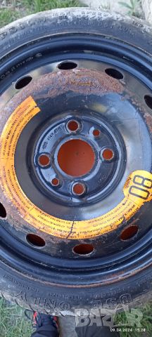 Резервна гума, патерица T105/70 R14 , снимка 2 - Гуми и джанти - 45765641