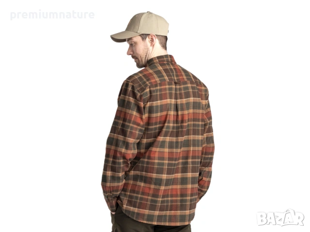 🏕️ ОФЕРТА → Pinewood / мъжка хибридна ловна риза ○, снимка 7 - Ризи - 53924926