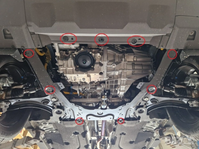 Метална кора под двигател и скоростна кутия Dacia Bigster 2025г +, снимка 4 - Аксесоари и консумативи - 53169803