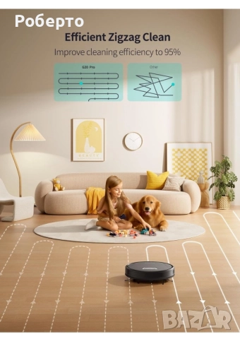 Прахосмукачка робот Honiture G20 pro, снимка 4 - Прахосмукачки - 52900727