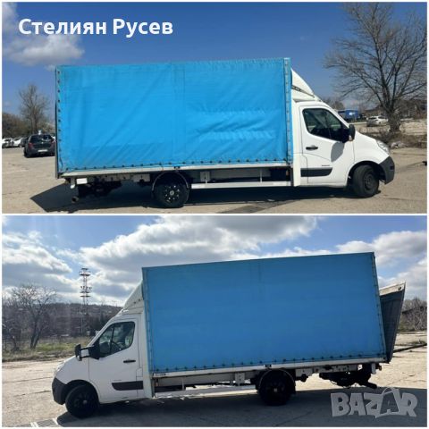 Renault Master 2.3 145к.с / падащ борд / 520-165 см / 2012г / климатик - цена 23 500лв --- БЕЗ БАРТЕ, снимка 4 - Бусове и автобуси - 45081212