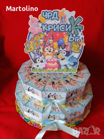Картонена торта Алиса в страната на чудесата, снимка 8 - Други - 53049224