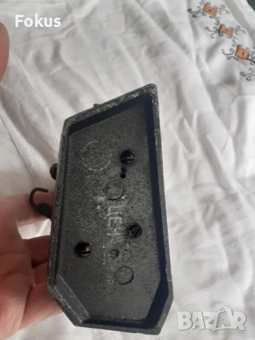 Метална руска статуетка, фигура - крокодила Гена и Чебурашка, снимка 4 - Антикварни и старинни предмети - 53279704