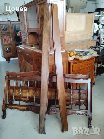 Спалня за матрак 144/190, снимка 3 - Спални и легла - 54209151