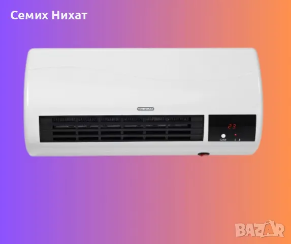 Печка керамична , TR-2025W, 2000W, стенна, снимка 1 - Печки, фурни - 48444951