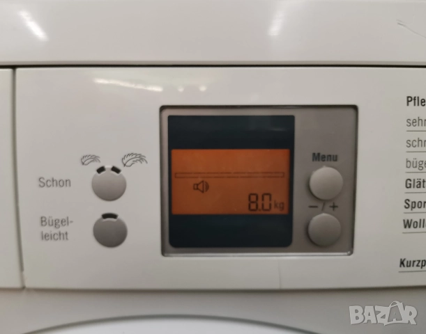 Продавам Кондензна Сушилня BOSCH Logixx 8кг Sensitive, снимка 6 - Сушилни - 51995320