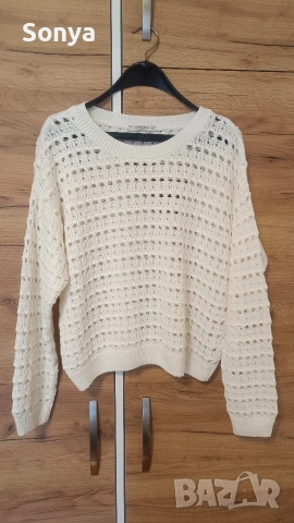 Пуловер бял LCW