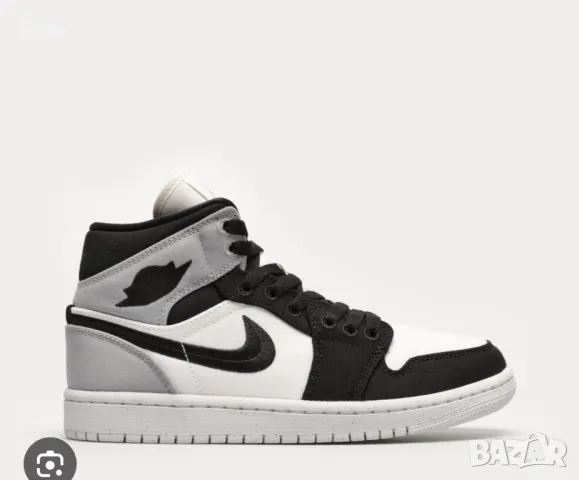 Оригинални дамски маратонки Nike Air Jordan 1 Mid SE Shoes “Steel Gray” размер 40 , снимка 1