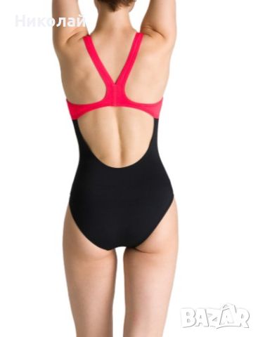 Arena W Essentials Swim Pro Back цял бански, снимка 13 - Бански костюми - 45373606