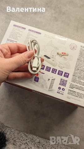 Електрическа помпа за кърма NUK Soft & Easy с презареждаема батерия,Бутилка NUK Perfect Match, снимка 3 - Помпи за кърма - 54247688