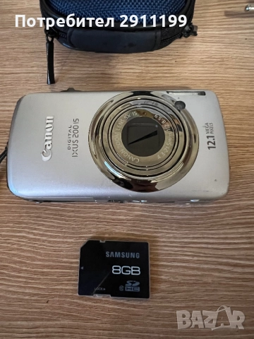 Фотоапарат Canon 12,1Mp, снимка 8 - Фотоапарати - 51799398