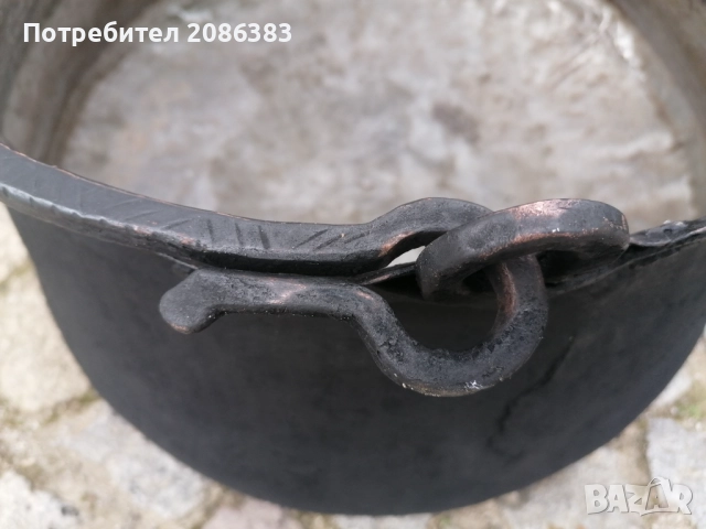 Меден кован бакър голям, снимка 7 - Антикварни и старинни предмети - 52991579