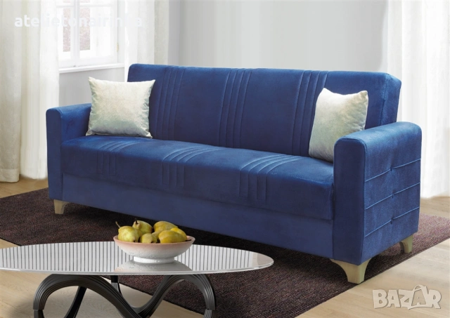 Разтегателен диван Лайн, снимка 13 - Дивани и мека мебел - 53537457